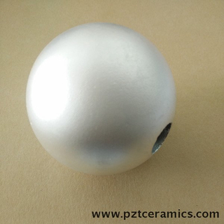 Piezoelectric Ceramic Sphere And Hemisphere Components