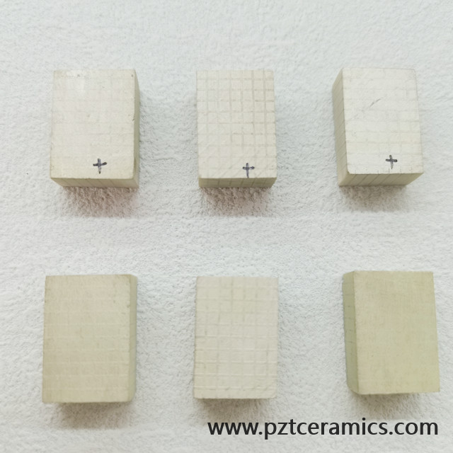 Piezoelectric Composite Rectangle Piezo Plates 1-3 Type Composite Material with High Quality